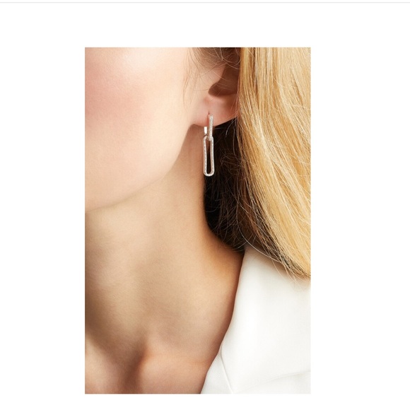 Monica Vinader Alta Capture Diamond Earrings - Picture 1 of 13